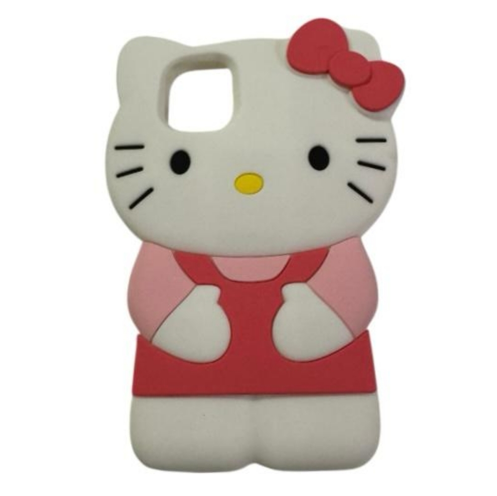 Hello Kitty, iPhone Case for iPhone 11 of 6.1 ,3D of silicone